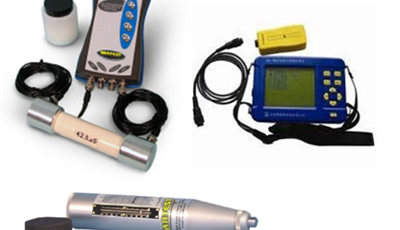 Các thiết bị thí nghiệm và kiểm định công trình xây dựng