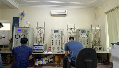 Bàn giao lắp đặt máy cắt đất 3 tốc độ