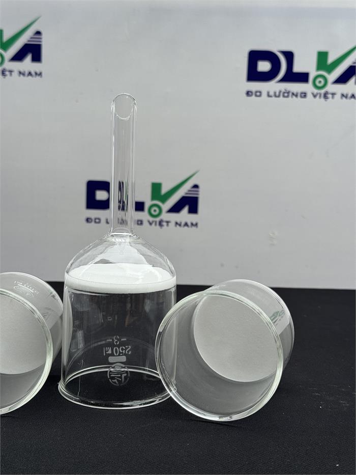 PHỄU LỌC XỐP THỦY TINH – DÙNG XÁC ĐỊNH HÀM LƯỢNG TRICLOETYLEN TRONG NHỰA
