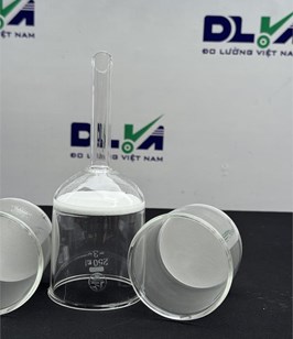 PHỄU LỌC XỐP THỦY TINH – DÙNG XÁC ĐỊNH HÀM LƯỢNG TRICLOETYLEN TRONG NHỰA