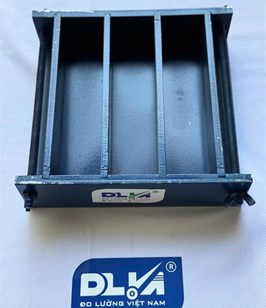 Khuôn Đúc Mẫu Vữa 40×40×160 mm Kép Ba Bằng Thép