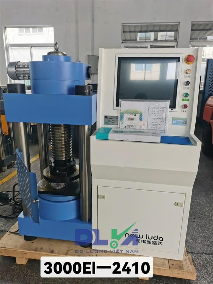 Máy nén bê tông 3000KN điều khiển bằng máy tính Model: TYA-3000EI