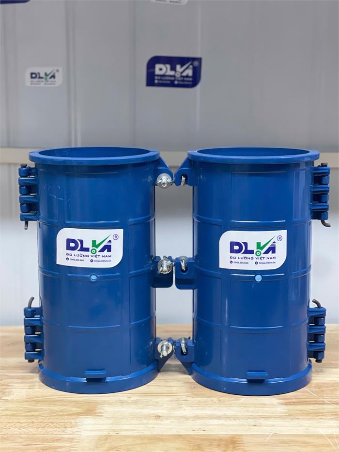 Khuôn đúc mẫu bê tông hình trụ D150xH300mm (Loại bổ đôi 2 nửa)