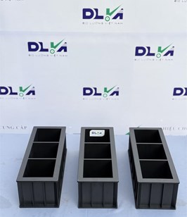 KHUÔN ĐÚC MẪU VỮA 100X100X100 MM BẰNG NHỰA