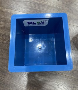 Khuôn đúc mẫu bê tông lập phương 150mm bằng nhựa