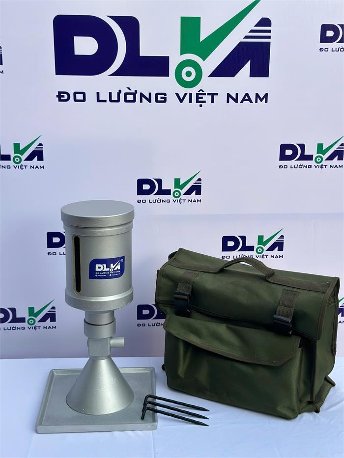 Phễu Rót Cát Hiện Trường Loại Bình cát chuẩn bằng mica (nhôm)