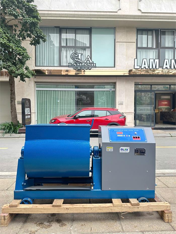 Máy trộn cưỡng bức bê tông 1 trục ngang