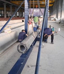 BỘ THÍ NGHIỆM UỐN CỌC BÊ TÔNG  LY TÂM