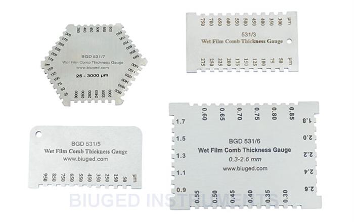 Máy đo độ dày lược màng ướt của sơn