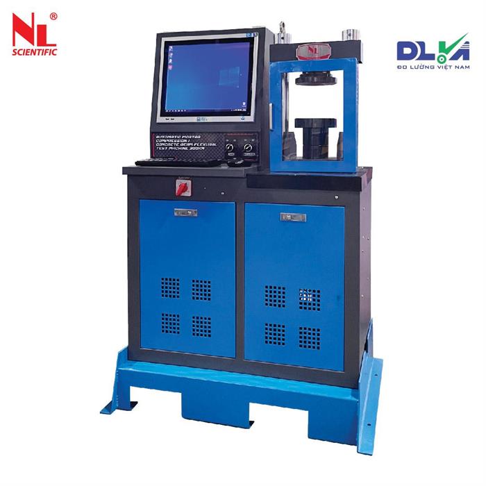 Máy nén xi măng 300KN cao cấp NL Scientific