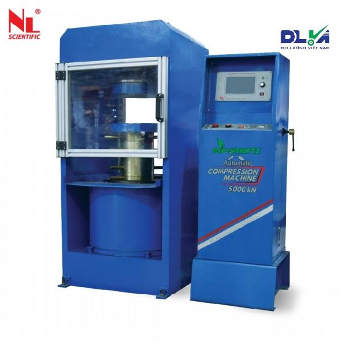 Máy nén bê tông 5000KN cao cấp NL Scientific