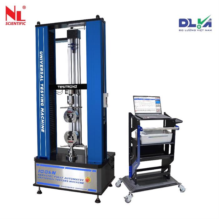 Máy kéo vải địa 100kN tự động cao cấp NL Scientific